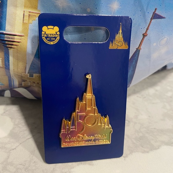 Disney Other - NWT Walt Disney World 50th Celebration Pin
